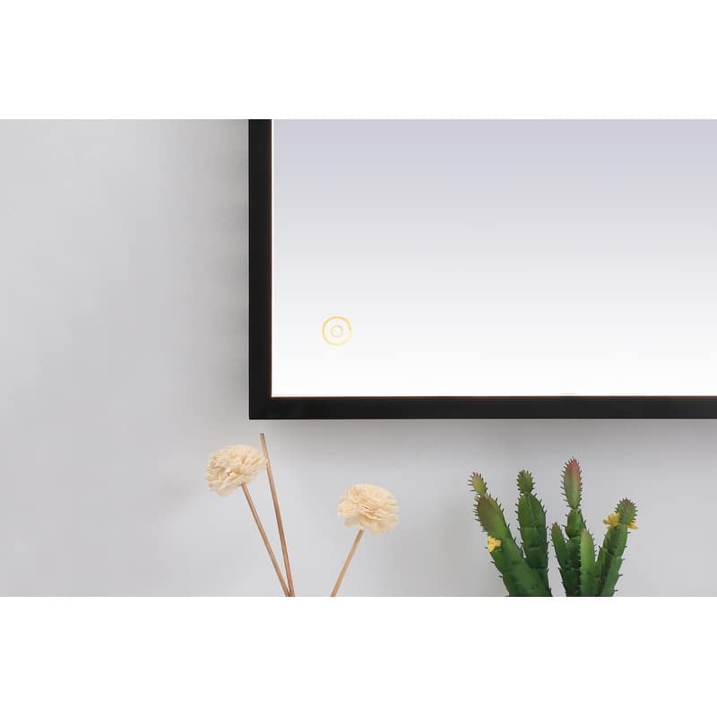 Indigo Home 42x72 inch LED mirror with adjustable color temperature