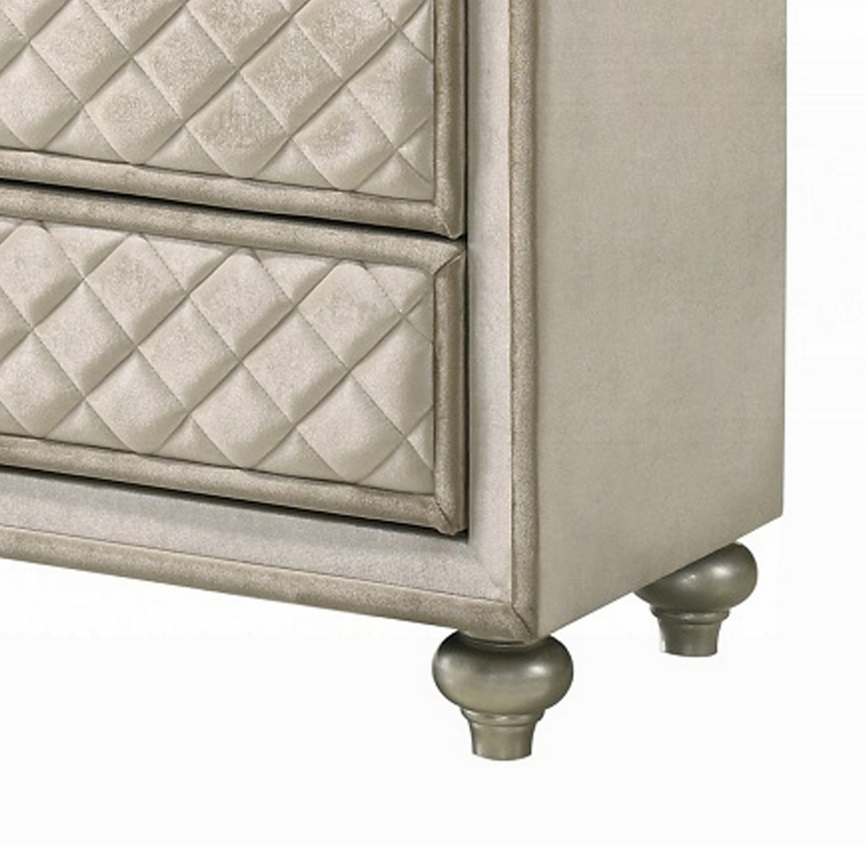 beige color dresser Perla Modern | bar drawer handles for a sophisticated look Cadmori Chest