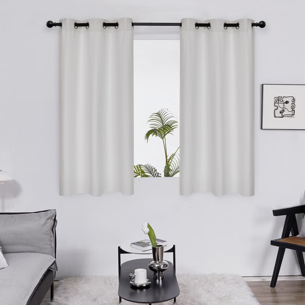 Deconovo Grommet 38 Width Curtain (2 Panel)