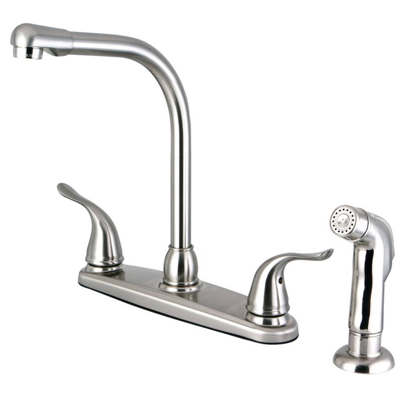 Yosemite 8 in. Centerset Kitchen Faucet with Sprayer