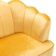 preview thumbnail 33 of 62, Reitz Glam Velvet Shell Sofa by Christopher Knight Home - 76.25" L x 29.25" W x 33.50" H