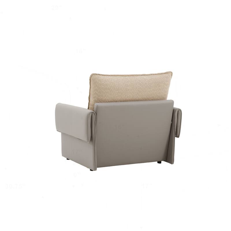 Versatile Oversized Armchair Sofa with Multiple Configurations