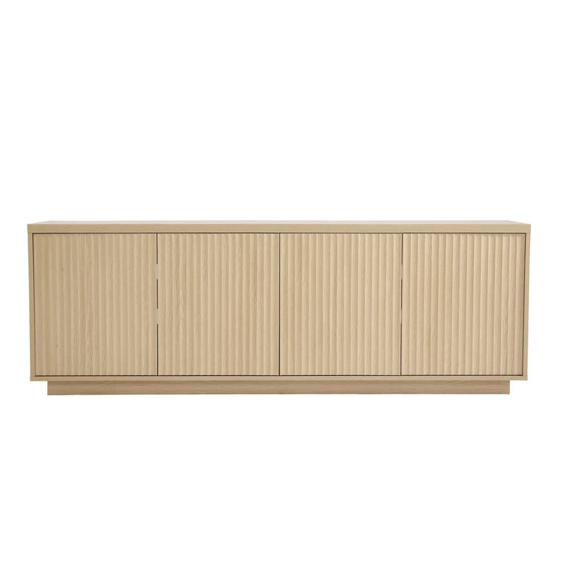 Modern Buffet Cabinet Sideboard with 4-Doors