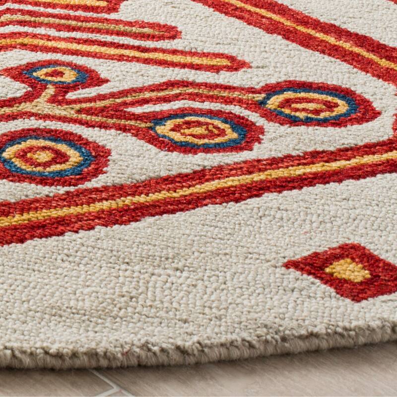 SAFAVIEH Handmade Aspen Giuseppina Boho Tribal Wool Rug