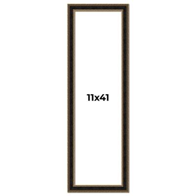 11x41 Frame Gold Antique Vintage Sold Wood Picture Frame | 1.75 Inch