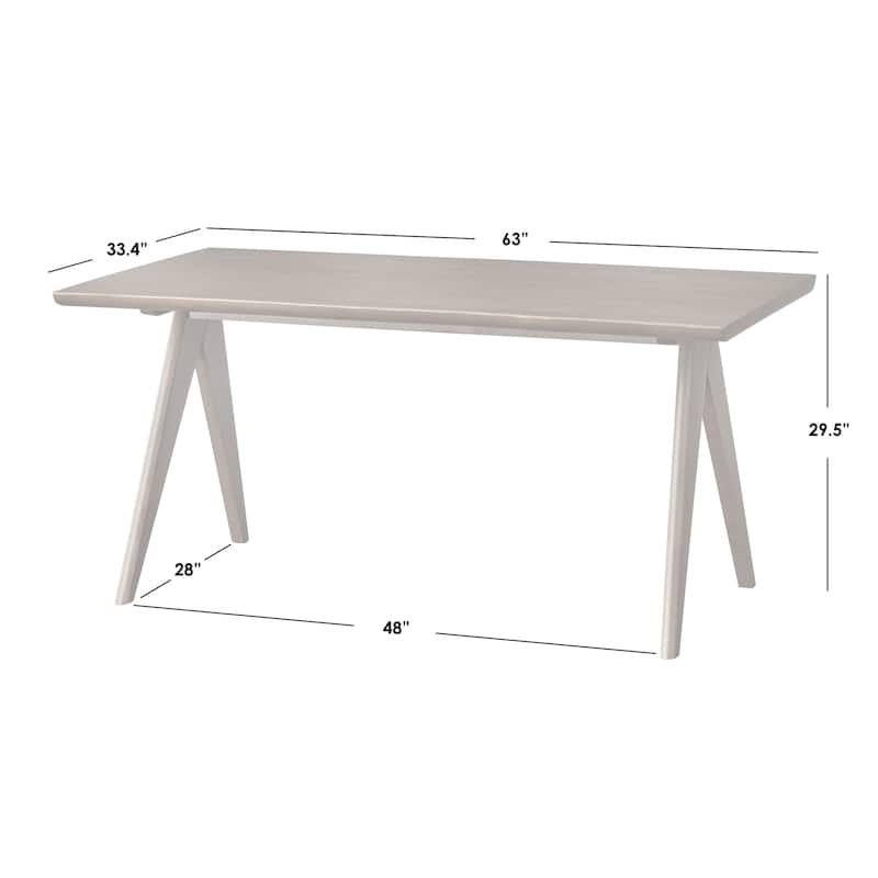 Lifestorey Velentina Solid Wood and Rattan Dining Sets