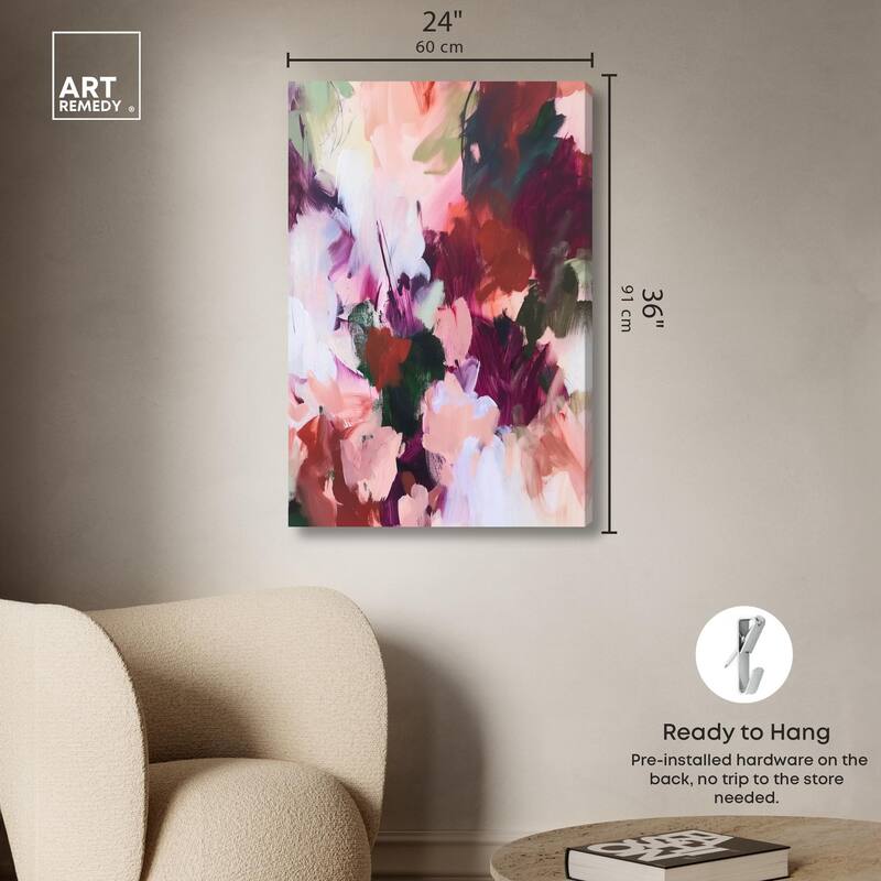 Adelas Garden I Canvas by Art Remedy, Gallery Wrapped
