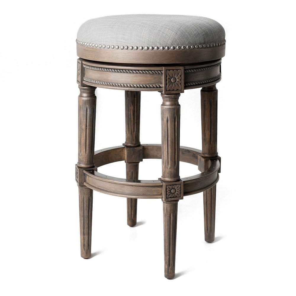 Maven Lane Pullman Backless Swivel Kitchen Stool