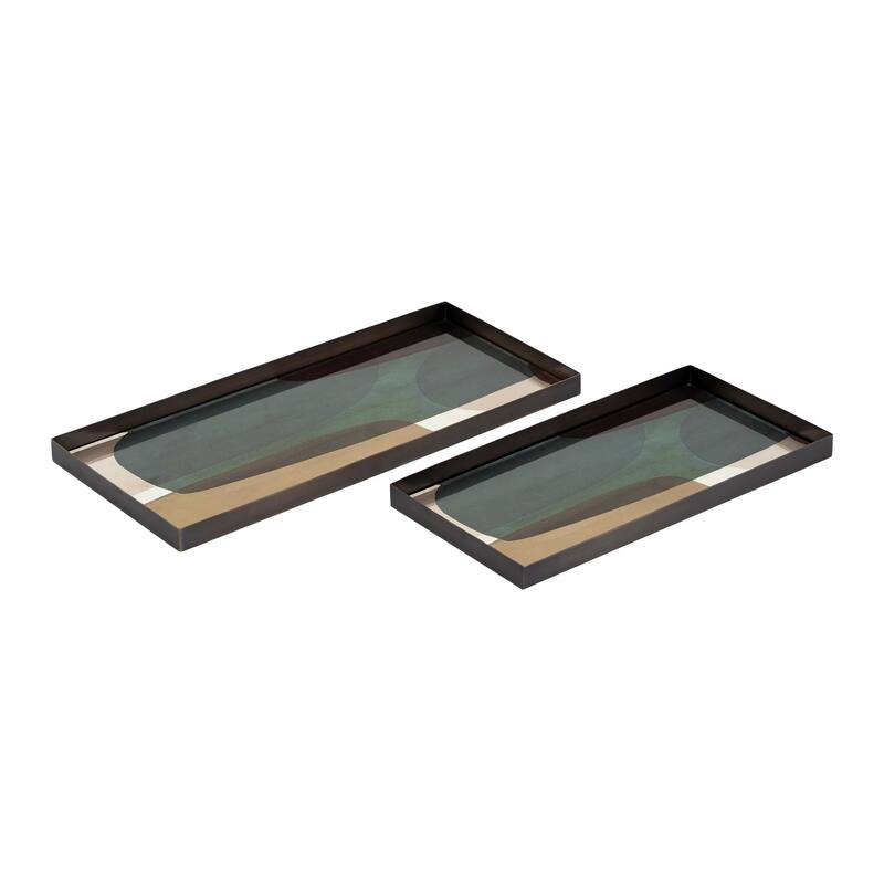 Elk Home Gresham Bronze Metal 21.25 Inch Wide Tray