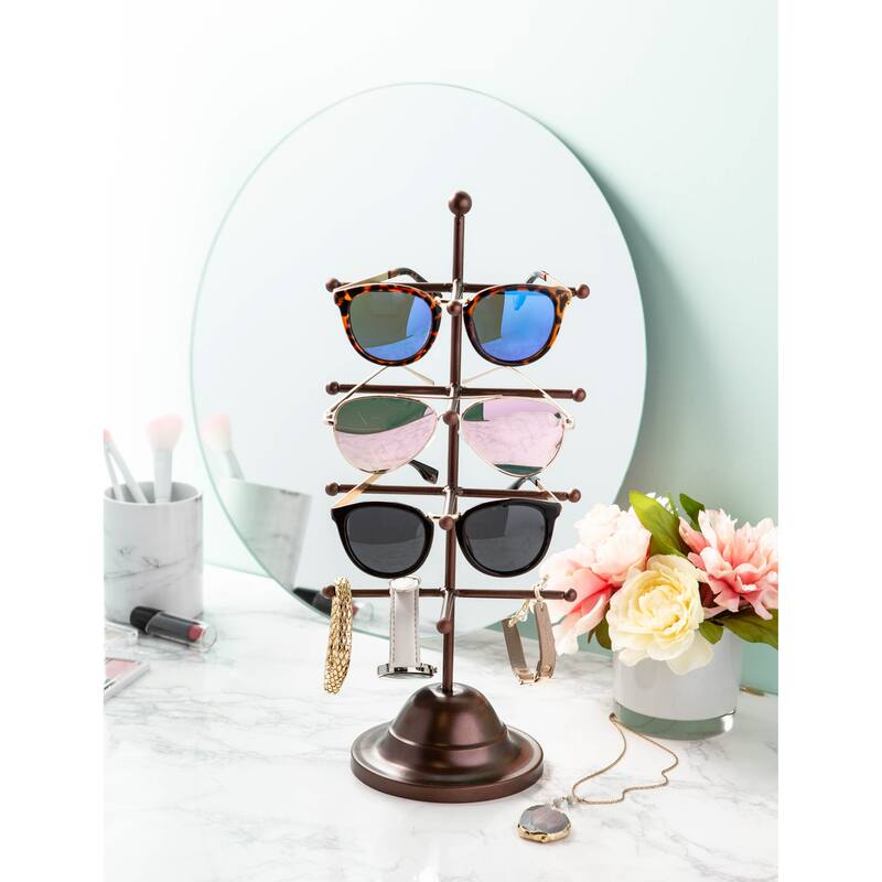 DII 3 Tier Jewelry Organizer Black