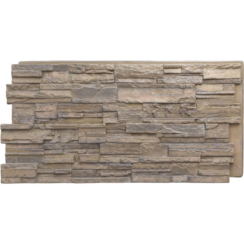 Cascade Stacked Stone, EverStone Faux Stone Siding Panel