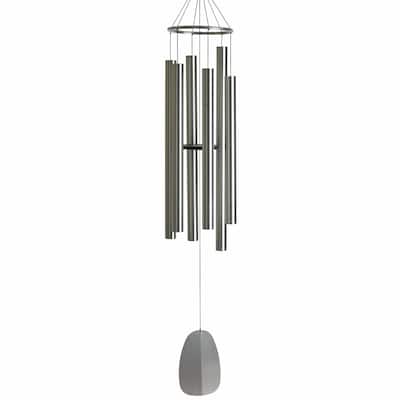 Woodstock Bells of Paradise Chimes Silver 88"