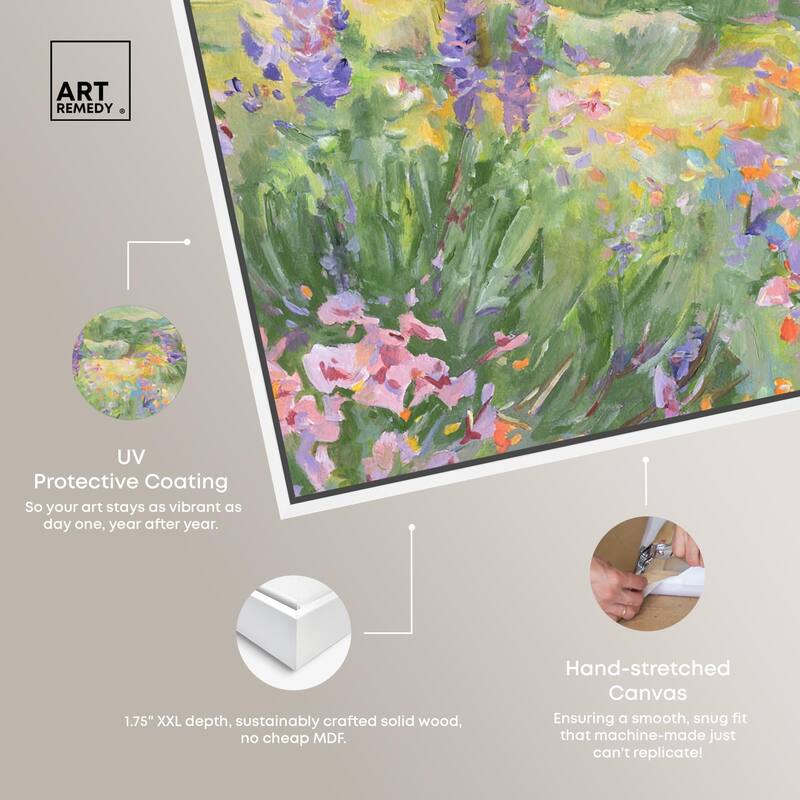 Blooming Fields Canvas by Art Remedy