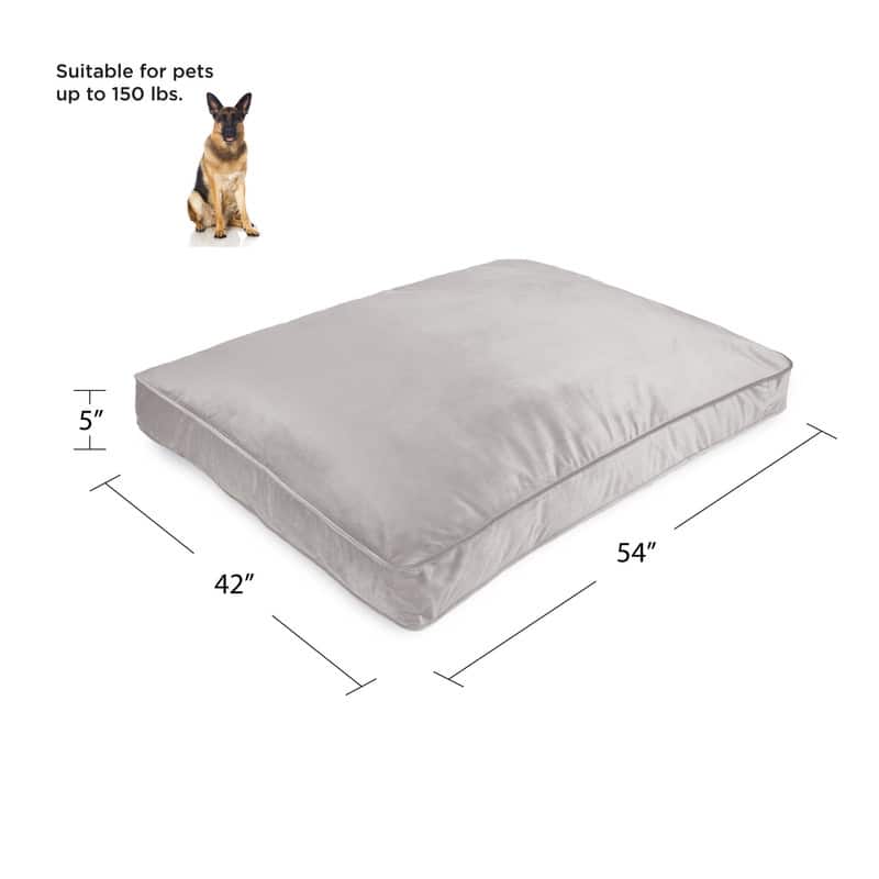 Sherry Kline Double Sided Velvet Dog Bed, Small, Medium, & Large Pets