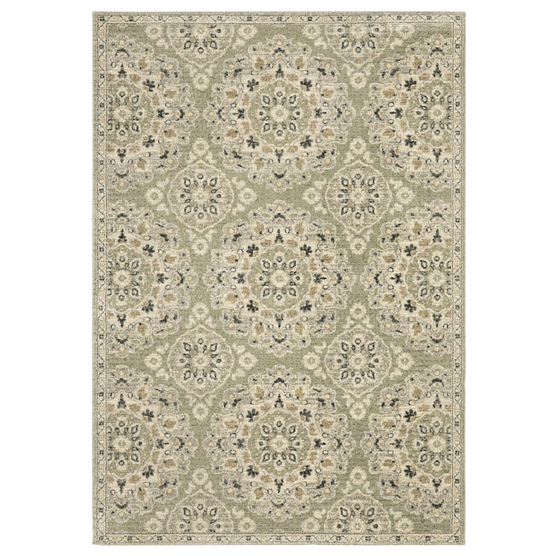 Vista Home Freya Floral Medallions Area Rug - 7'10" x 10'10" - Runner/Rectangle