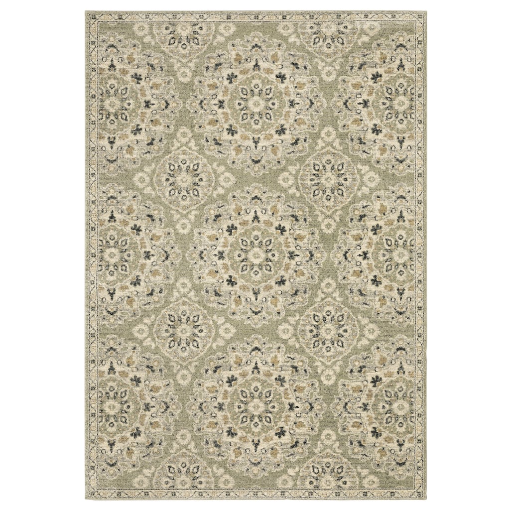Vista Home Freya Floral Medallions Area Rug