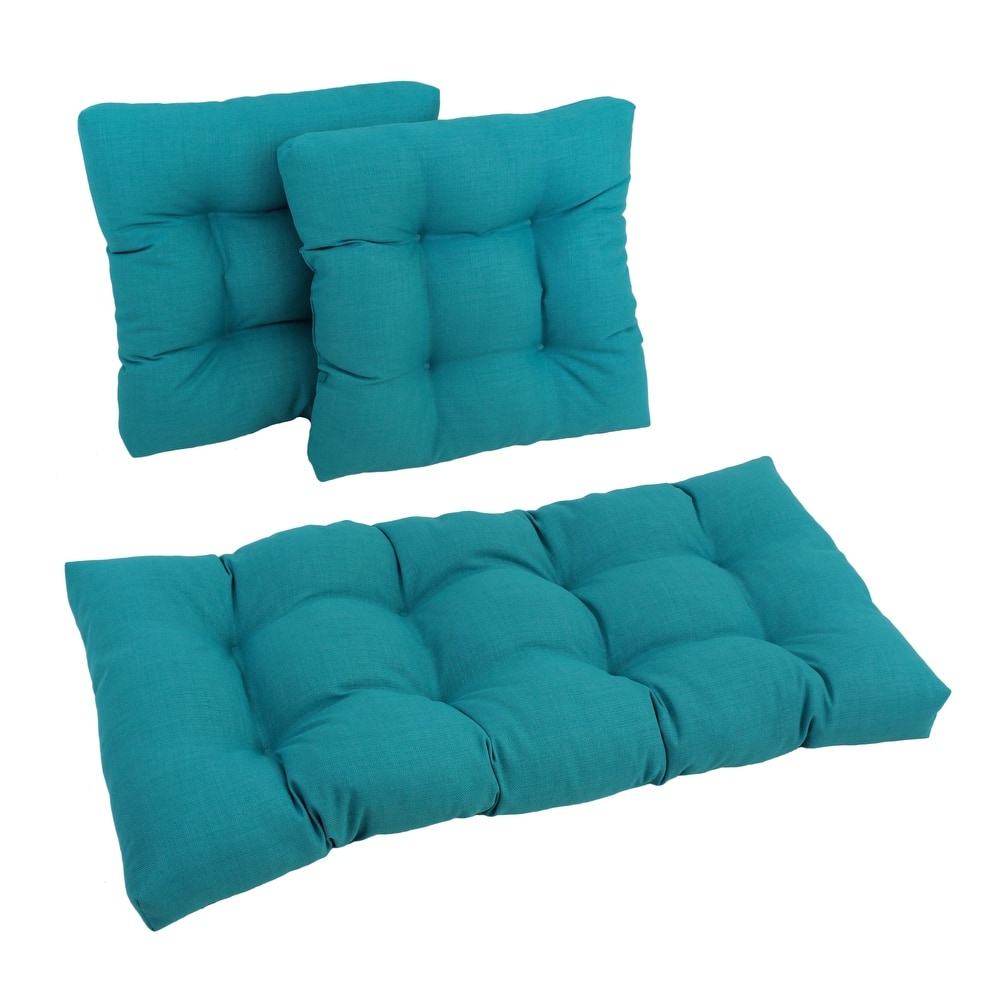 Blazing Needles All-Weather 3-piece Indoor/ Outdoor Cushion Set