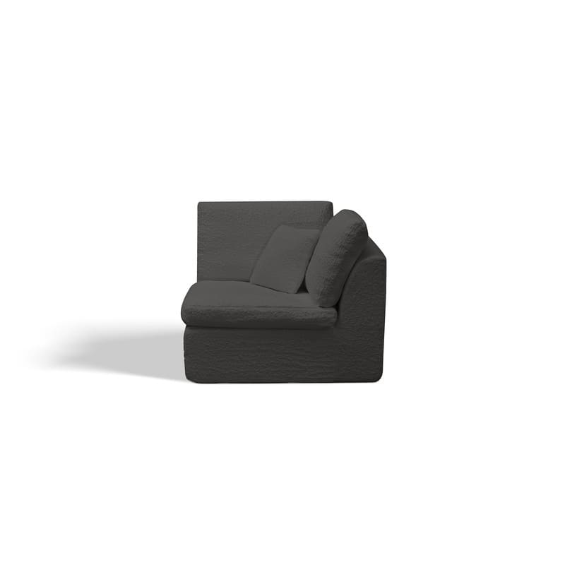 110" Modular L-Shape Cloud Sectional Sofa with Ottoman, 7 Pillows & Non-Slip Design