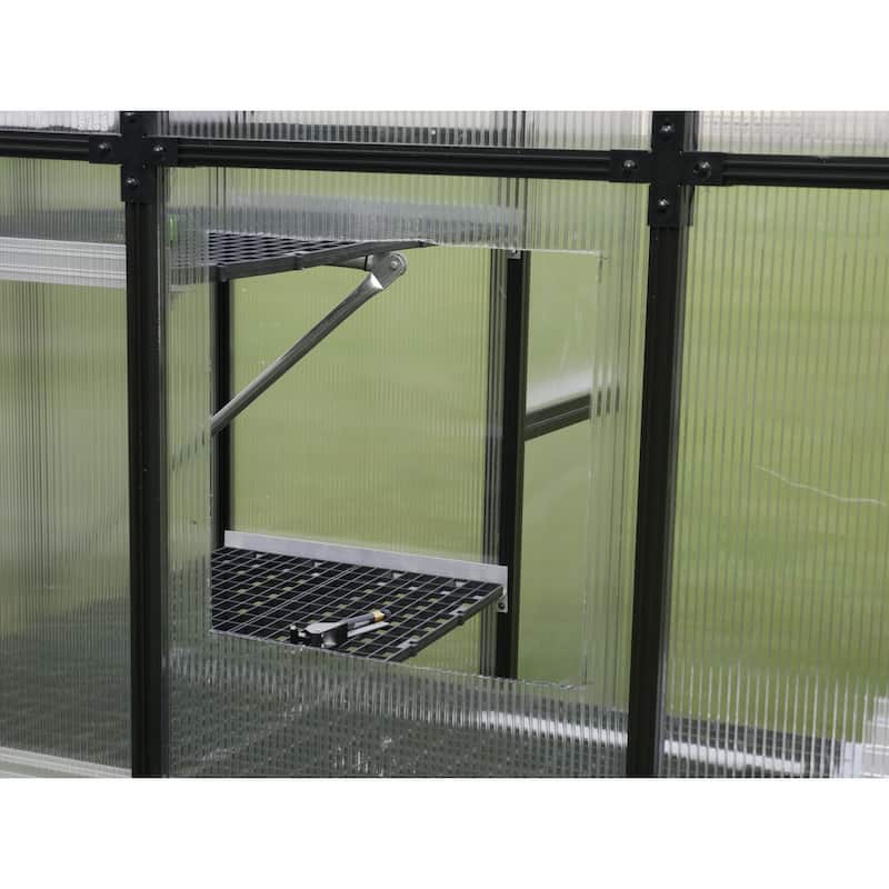 RSI 18" Louver Wall Mounted Window with Solar Powered Opener