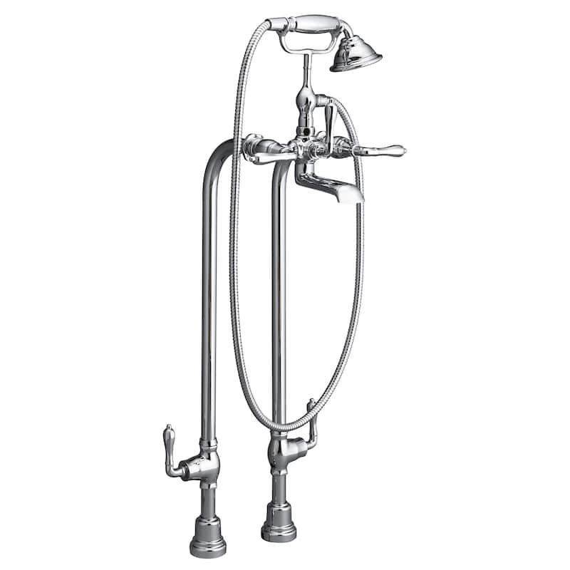 DXV D3510195C Traditional Floor Mounted Tub Filler - Polished Chrome