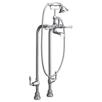 DXV D3510195C Traditional Floor Mounted Tub Filler
