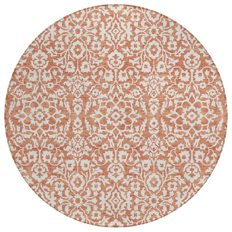 Machine Washable Indoor/ Outdoor Chantille Traditional Farmhouse Rug