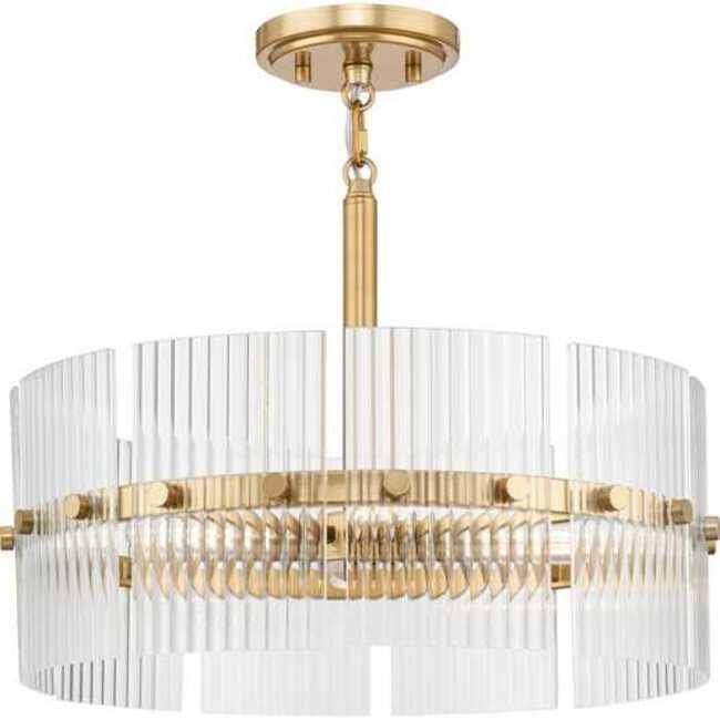 Progress Lighting P500456 Seville 4 Light 18" Wide Pendant