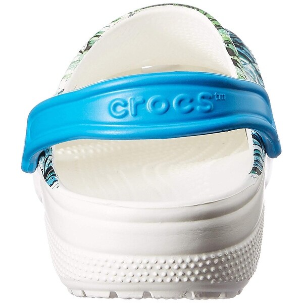 tropical blue crocs