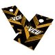 preview thumbnail 1 of 3, Virginia Commonwealth University Rams VCU Premium 2x4 Cornhole Boards - V4 Include Carrying Case