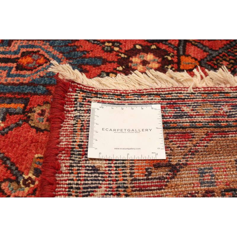 ECARPETGALLERY Hand-knotted Anadol Red Wool Rug - 3'9 x 10'2