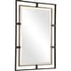 preview thumbnail 5 of 3, Uttermost 09711 Carrizo 22" W x 32" H Rectangular Framed Bathroom
