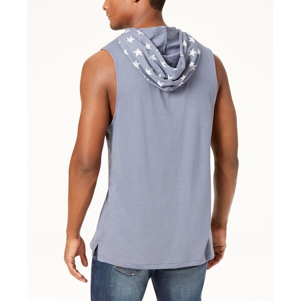 american rag sleeveless hoodie