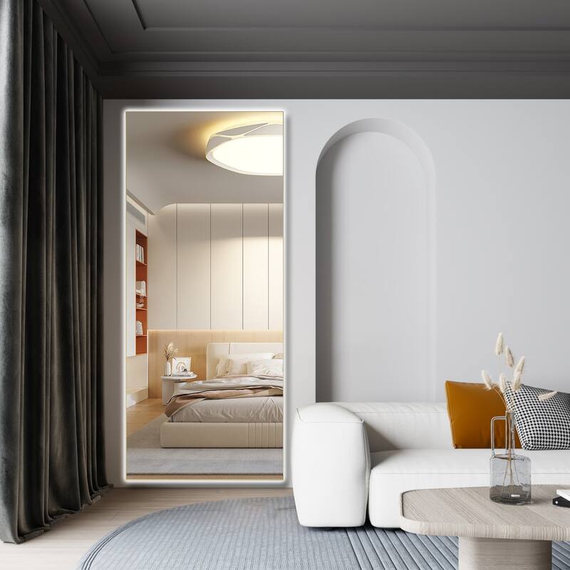 Mirror Full Length Floor Mirror Free Standing Dressing Mirror