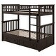 preview thumbnail 54 of 65, Convertible Wood Bunk Bed with Storage Drawers and Ladder Can Be Divided Into Two Daybeds