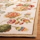 preview thumbnail 70 of 124, SAFAVIEH Handmade Chelsea Nataly French Country Floral Wool Rug 1'8" x 2'6" - Ivory