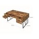 preview thumbnail 7 of 19, Analiese Industrial Antique Writing Desk