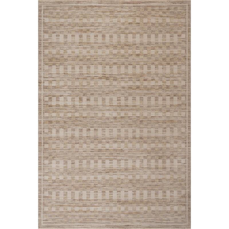 Nuloom Thalena Transitional Floral and Paisley Rug - 8' x 10' - Brown - Rectangle