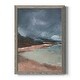 preview thumbnail 13 of 43, Sea Glass Storm II-Premium Framed Canvas - Ready to Hang 27.5X37.5 - Grey