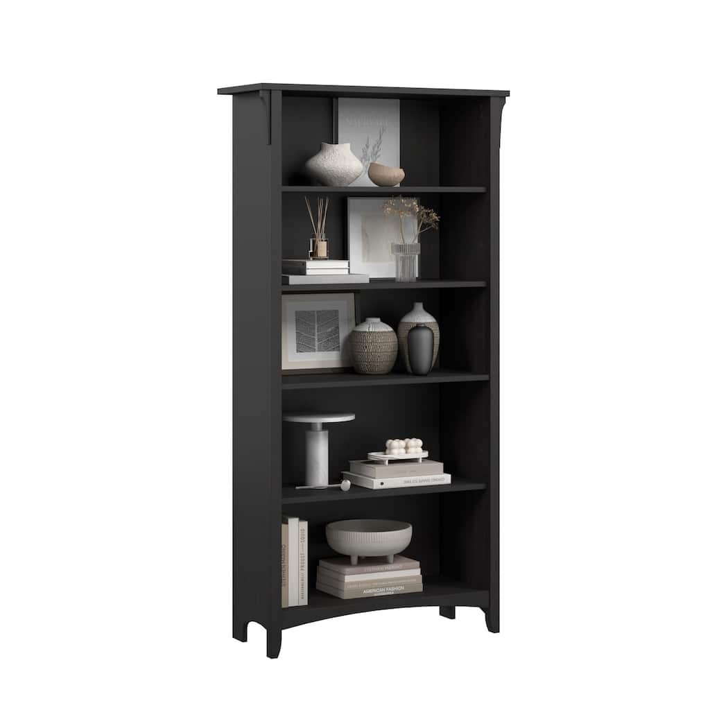 Bush Home Salinas Tall 5 Shelf Bookcase - 5 Shelf