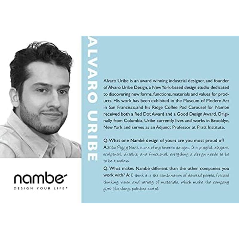 Nambe Mira Ring Holder - 4.5" x 4.5" x 3.75"