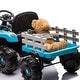 preview thumbnail 37 of 98, 24V Battery Powered Ride-On Tractor with Trailer, 2 Motors, MP3, Bluetooth, Remote Control, LED Lights for Kids 3-6 Years