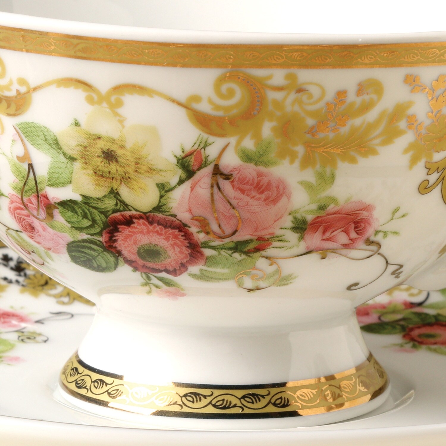 Shop Victorian Trading Fly In My Teacup Tea Set Floral Porcelain