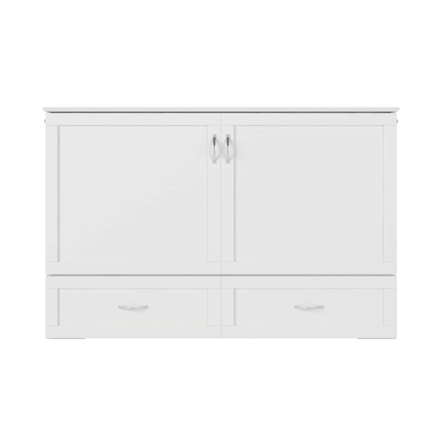Hamilton Murphy Bed Chest with Storage Drawer and Built In Charger