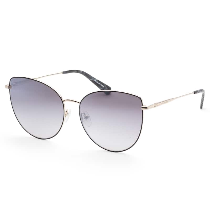 Longchamp Women's 60mm Gold Black Sunglasses
