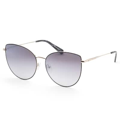 Longchamp Women's 60mm Gold Black Sunglasses