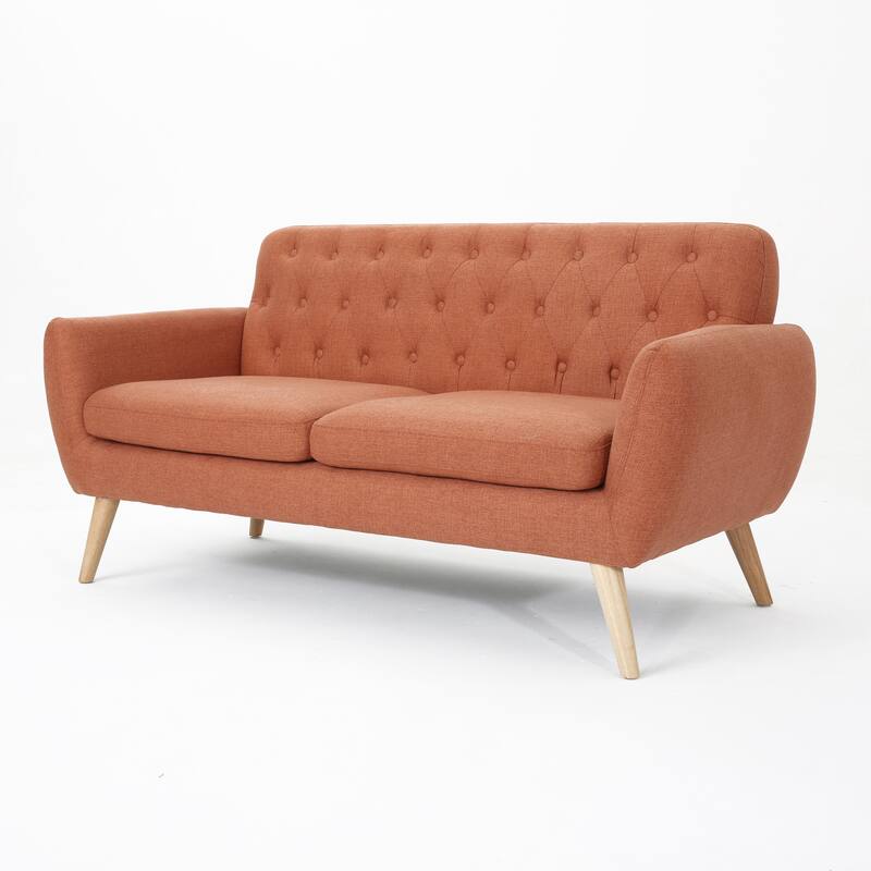 Bernice Mid-century Modern Petite Sofa by Christopher Knight Home