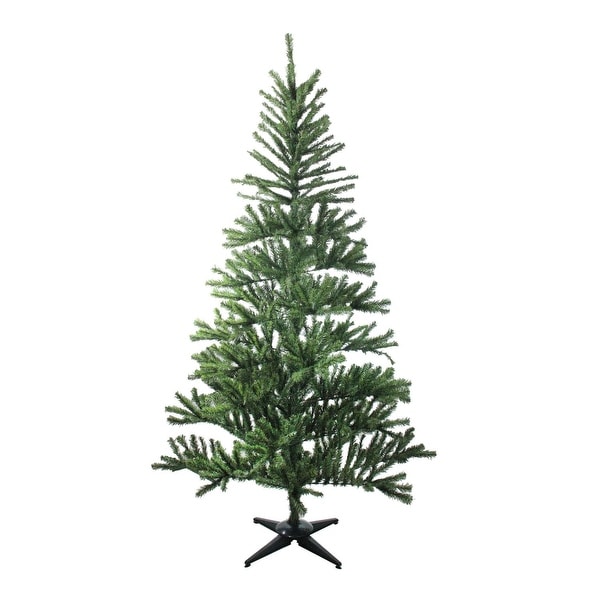 7' Canadian Pine Artificial Christmas Tree - Unlit - green