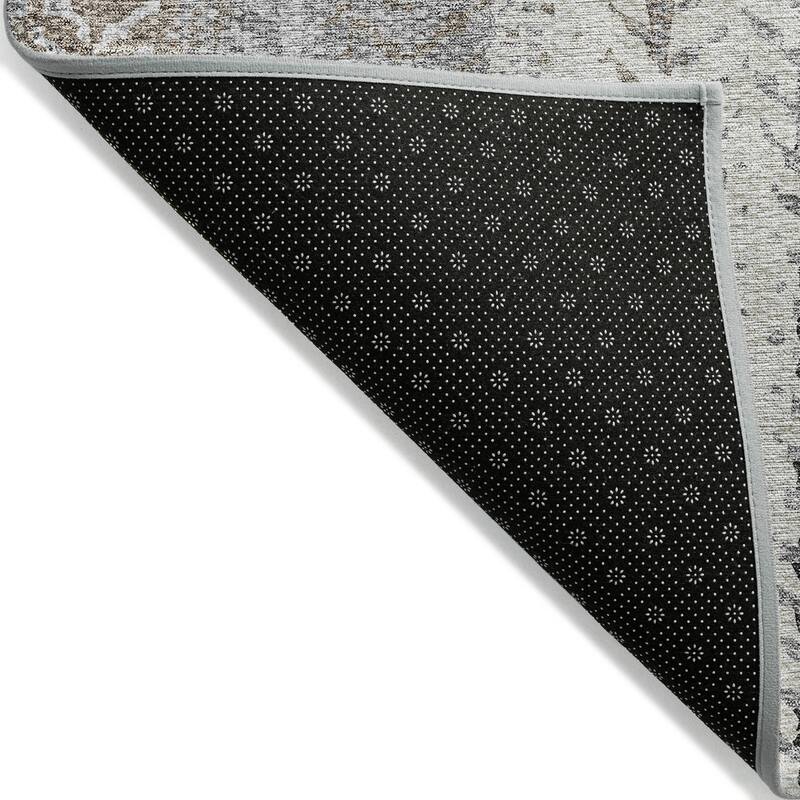 Machine Washable Indoor/ Outdoor Chantille Modern Imprints Rug