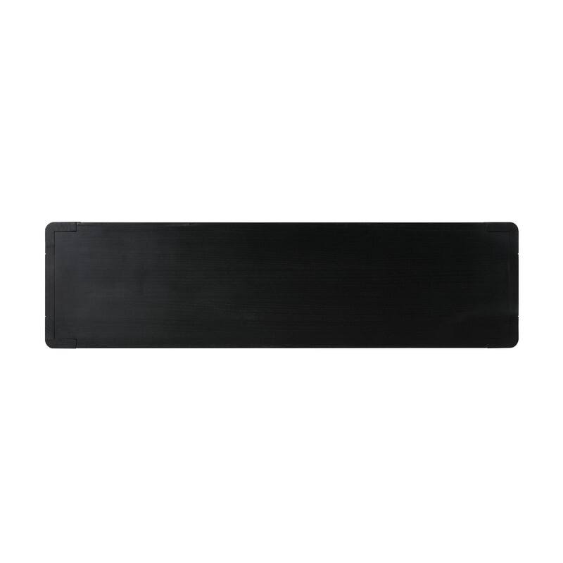 59" Modern Console Table with Elegant Minimalist Design and Premium Wood Veneer Finish
