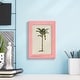 preview thumbnail 41 of 137, UA CH British Palms III -Framed Print w/glass-Cherry Red